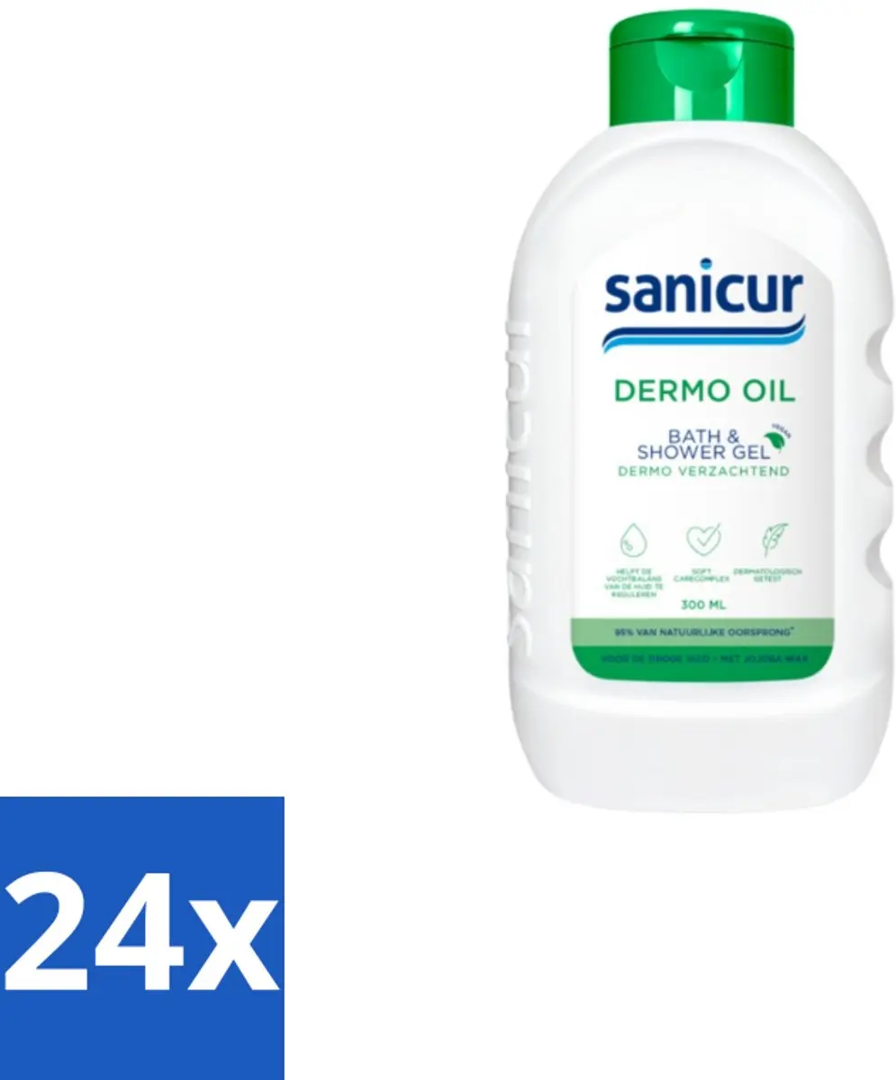Sanicur Bath & Showergel Dermo-Oil 300ml