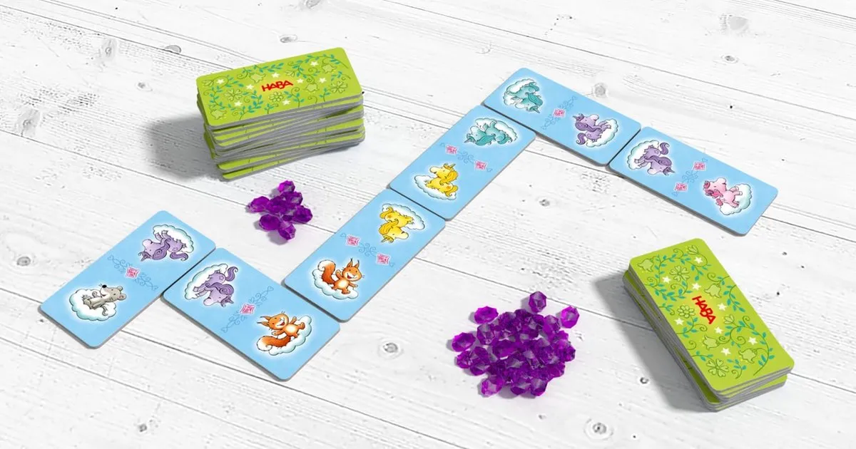Haba Einhorn Glitzerglück Spelleset - Multicolor - 2-4 Spelers
