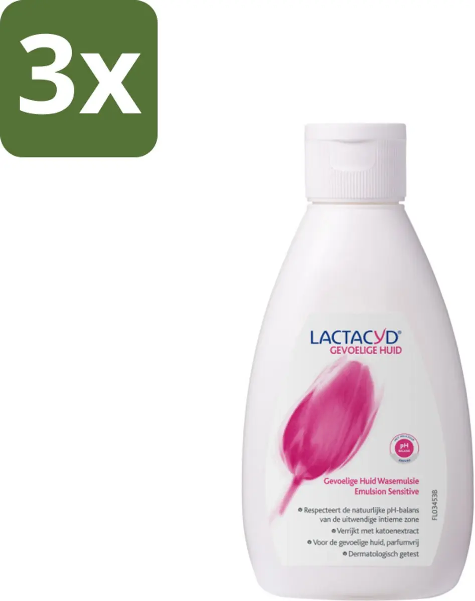 Lactacyd Sensitive Wasemulsie 200ml