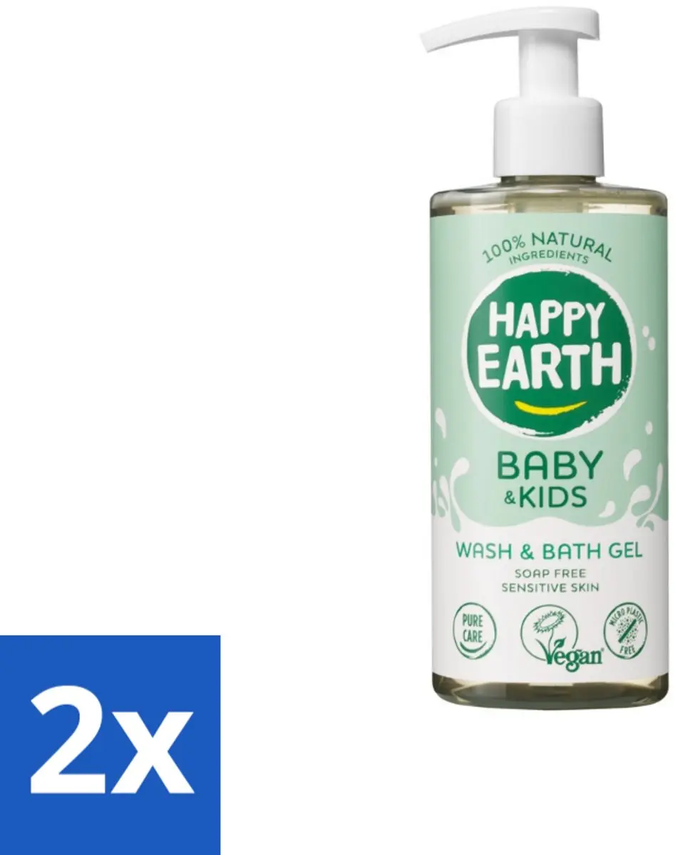 Happy Earth Was & Badgel Baby & Kids 300ml