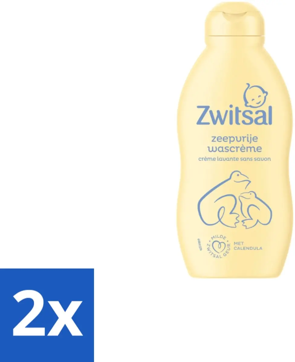 Zwitsal Zeepvrije Wascrème 200ml