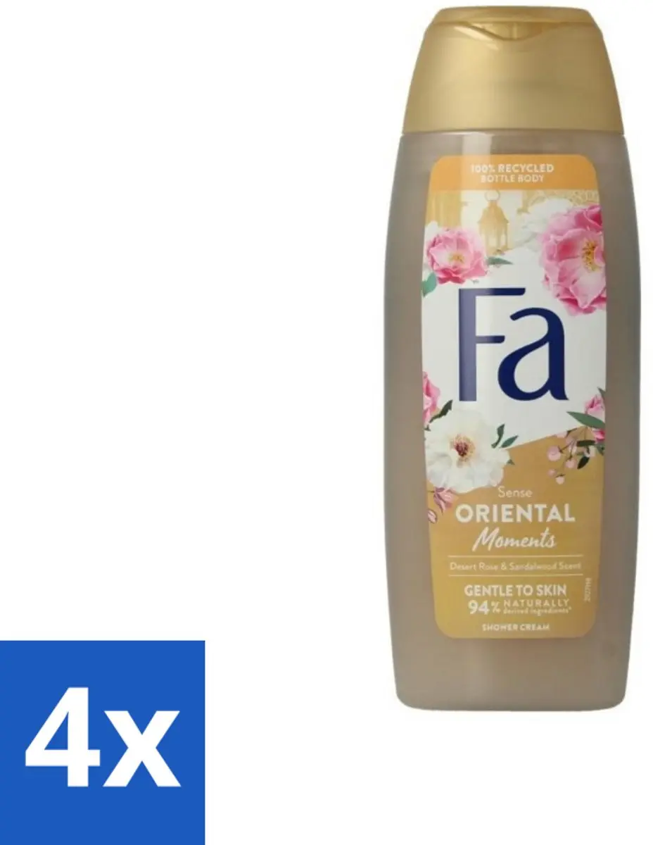 Fa Oriental Moments Douchecrème 250ml - 4x250ml
