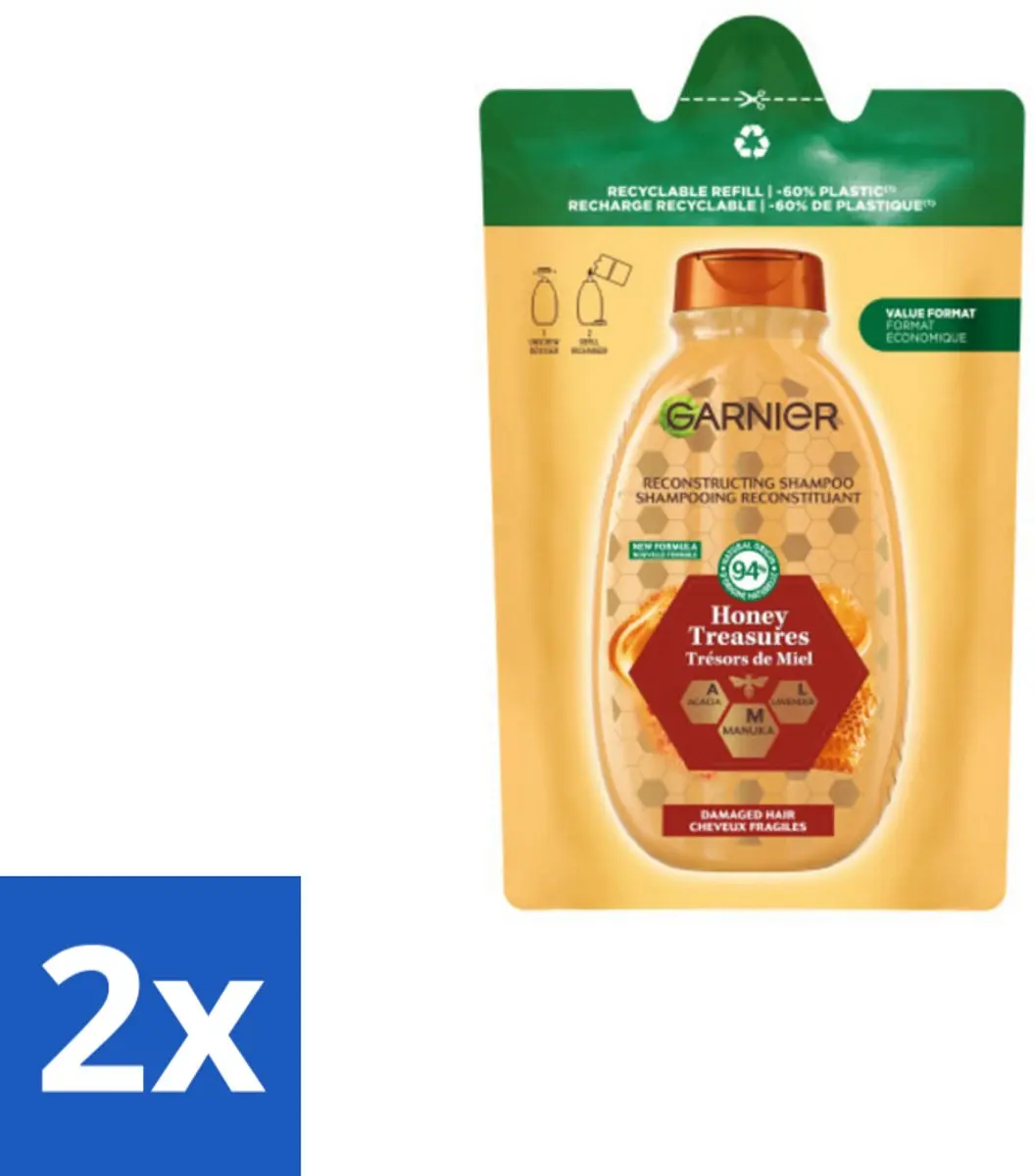 Garnier Loving Blends Shampoo Refill Honing Goud 250ml
