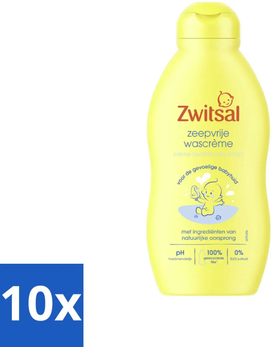 Zwitsal Zeepvrije Wascrème 200ml