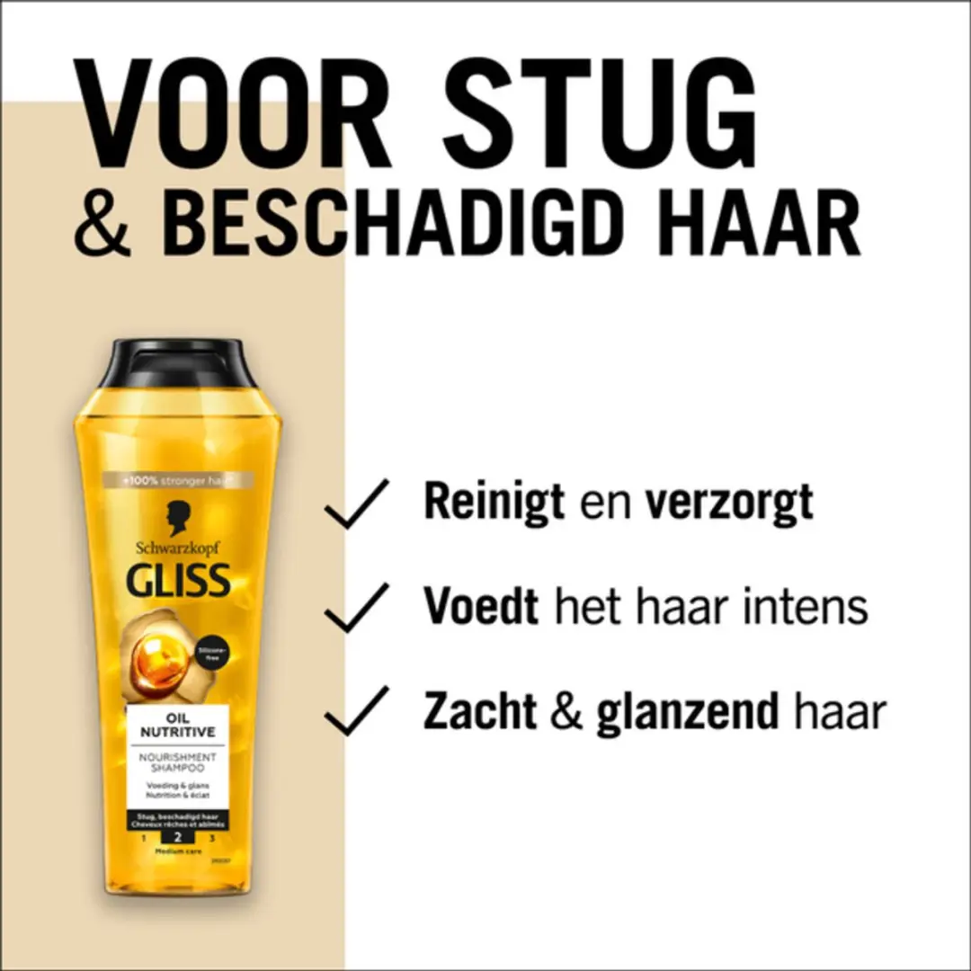 Gliss Oil Nutritive Shampoo 250ml