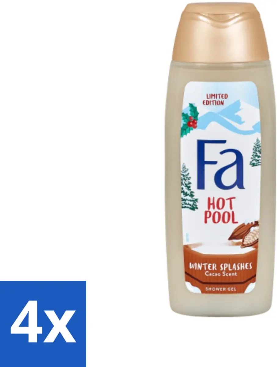 Fa Winter Splashes Hot Pool Cacao Douchegel 1000ml