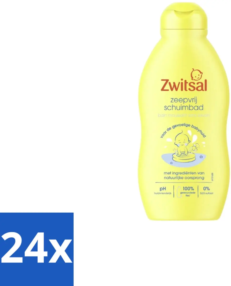 Zwitsal Schuimbad Zeepvrij 200ml