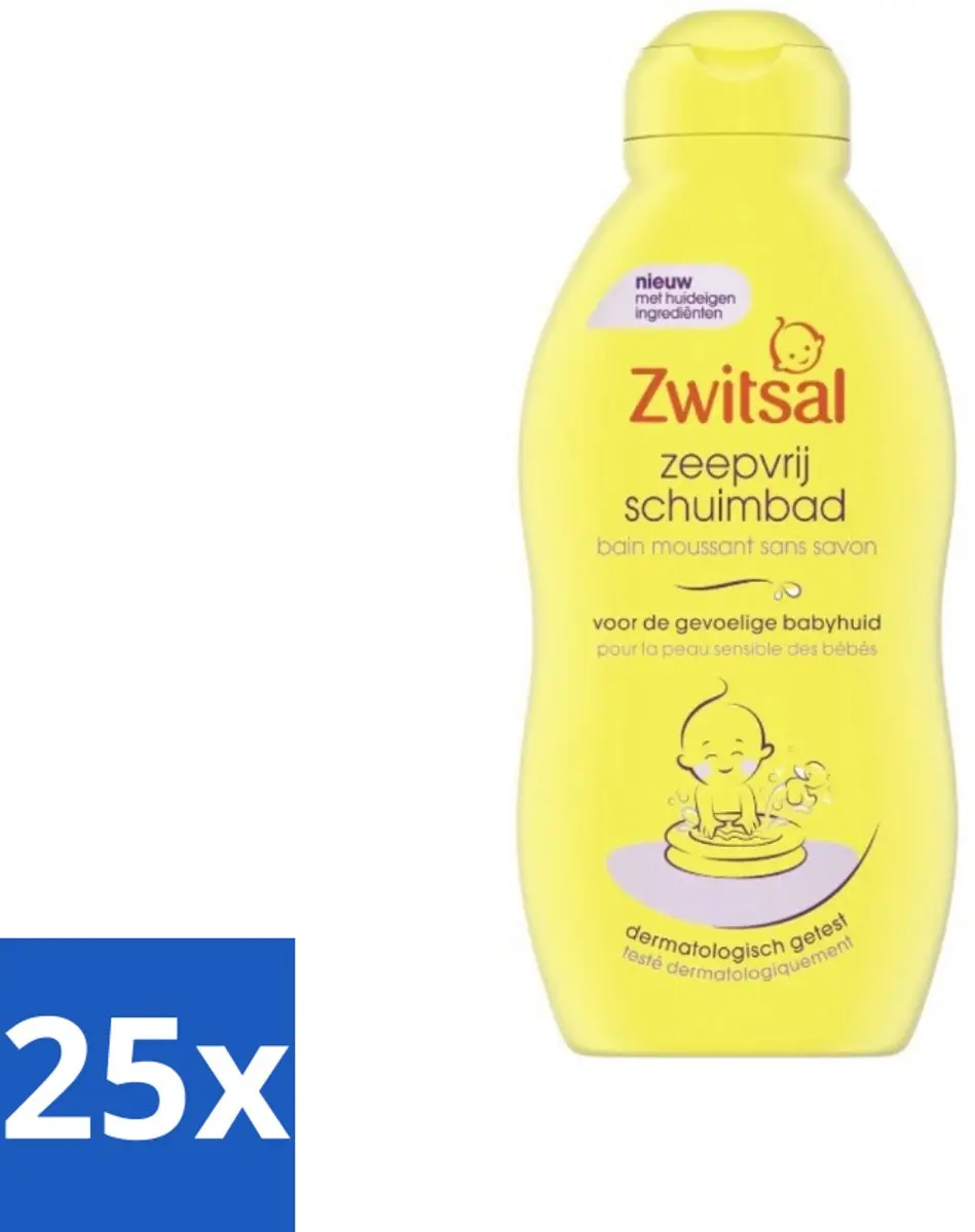Zwitsal Schuimbad Zeepvrij 200ml
