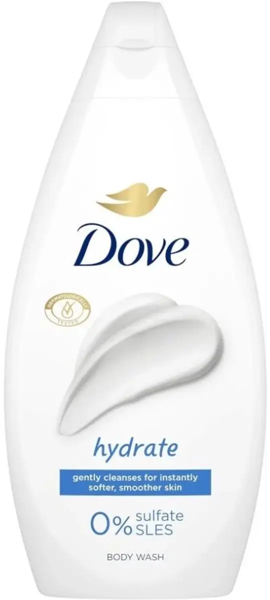 Dove Douchecrème Hydrate 450ml - Bulkverpakking 25 Stuks
