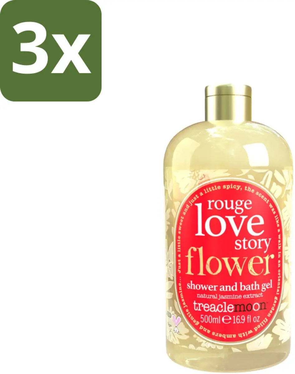 Treaclemoon Rouge Love Story Bad- & Douchegel 1500ml