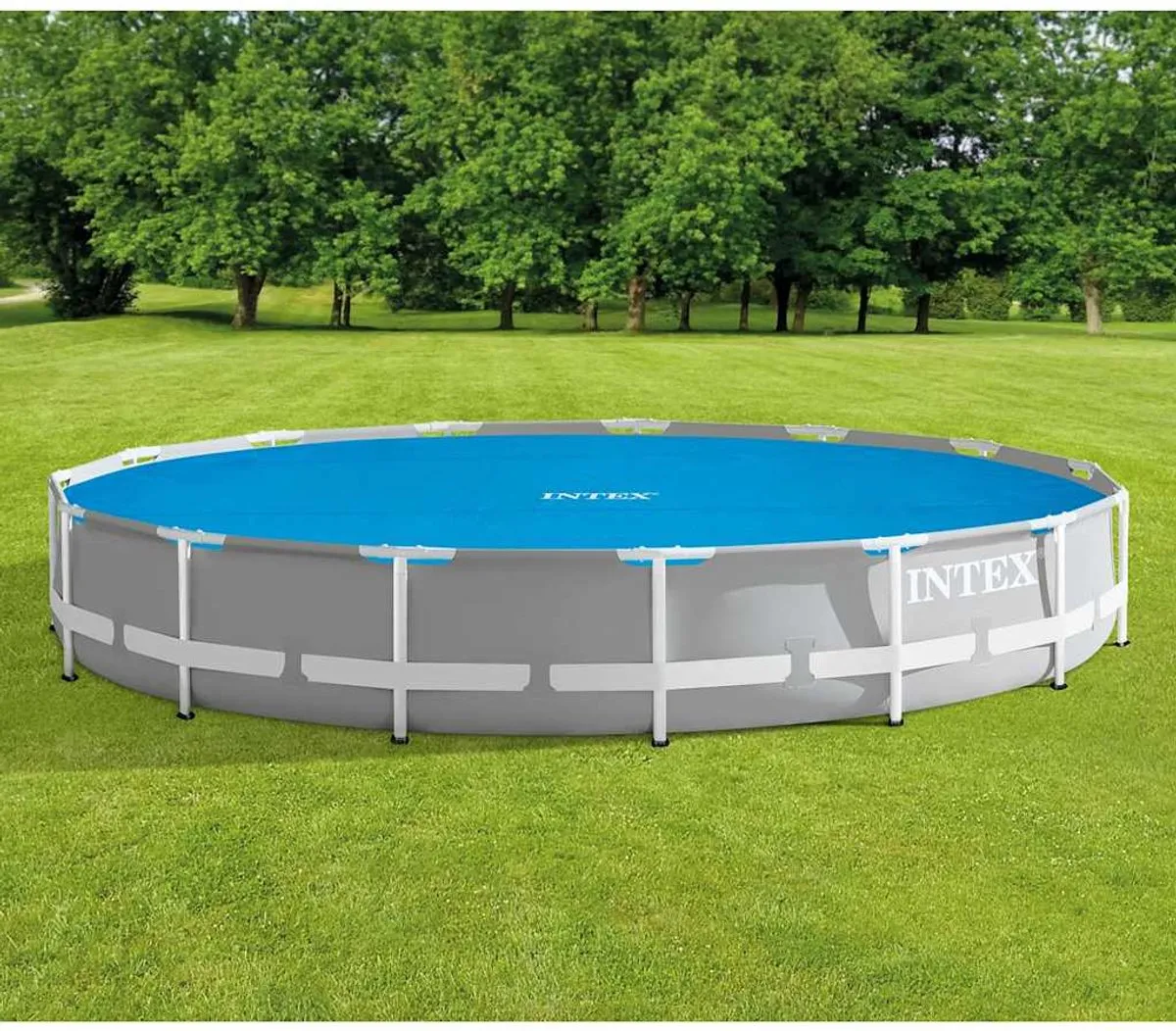 Intex Solar Zwembad Afdekzeil Ø 457cm - Blauw - afbeelding 6 van 6