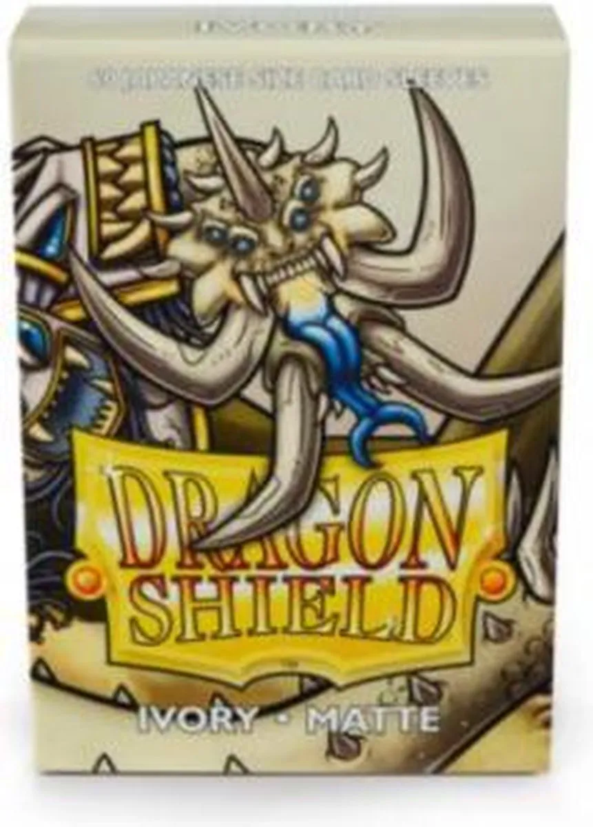 Asmodee Dragon Shield Card Sleeves Japanese Matte Ivory DSAT-11117 - 60 Stuks
