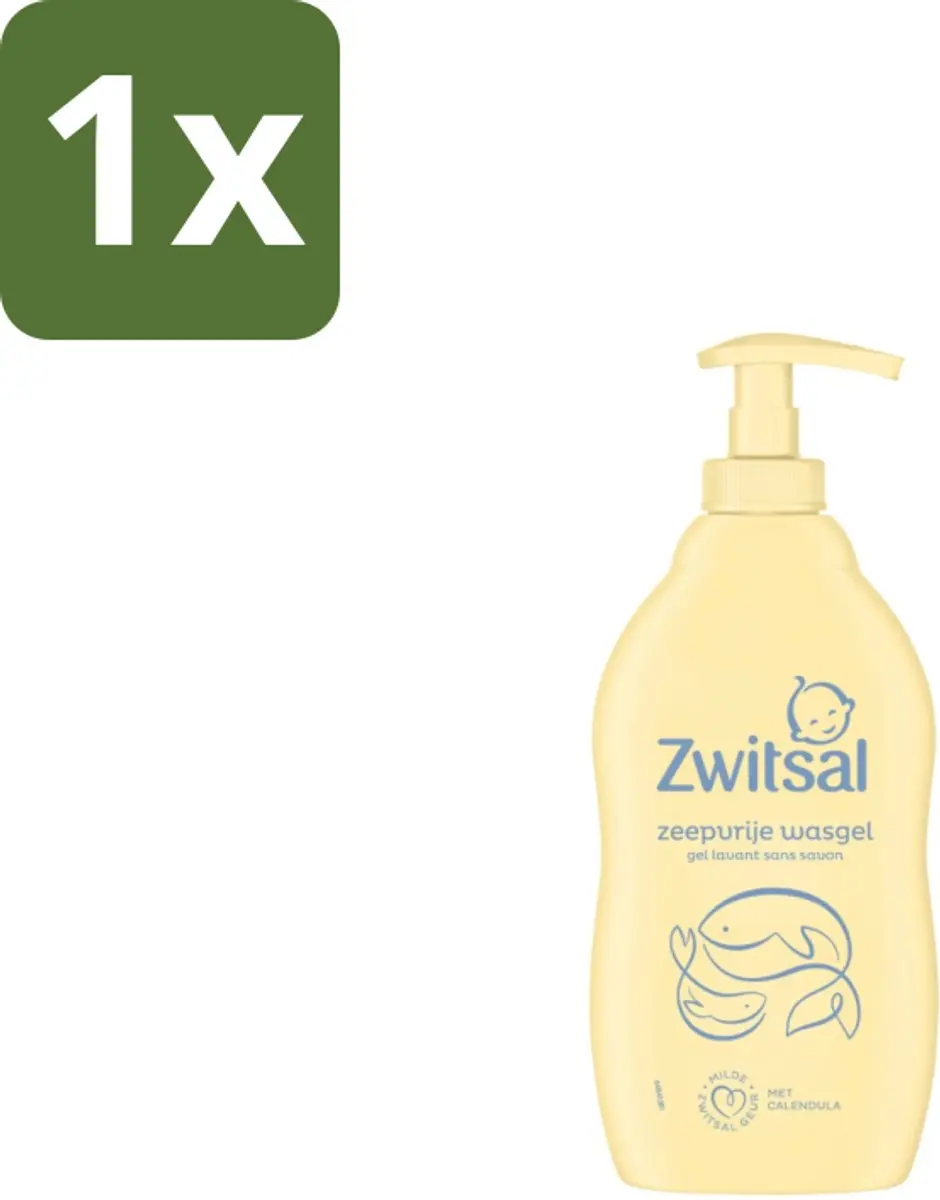 Zwitsal Zeepvrije Wasgel 400ml