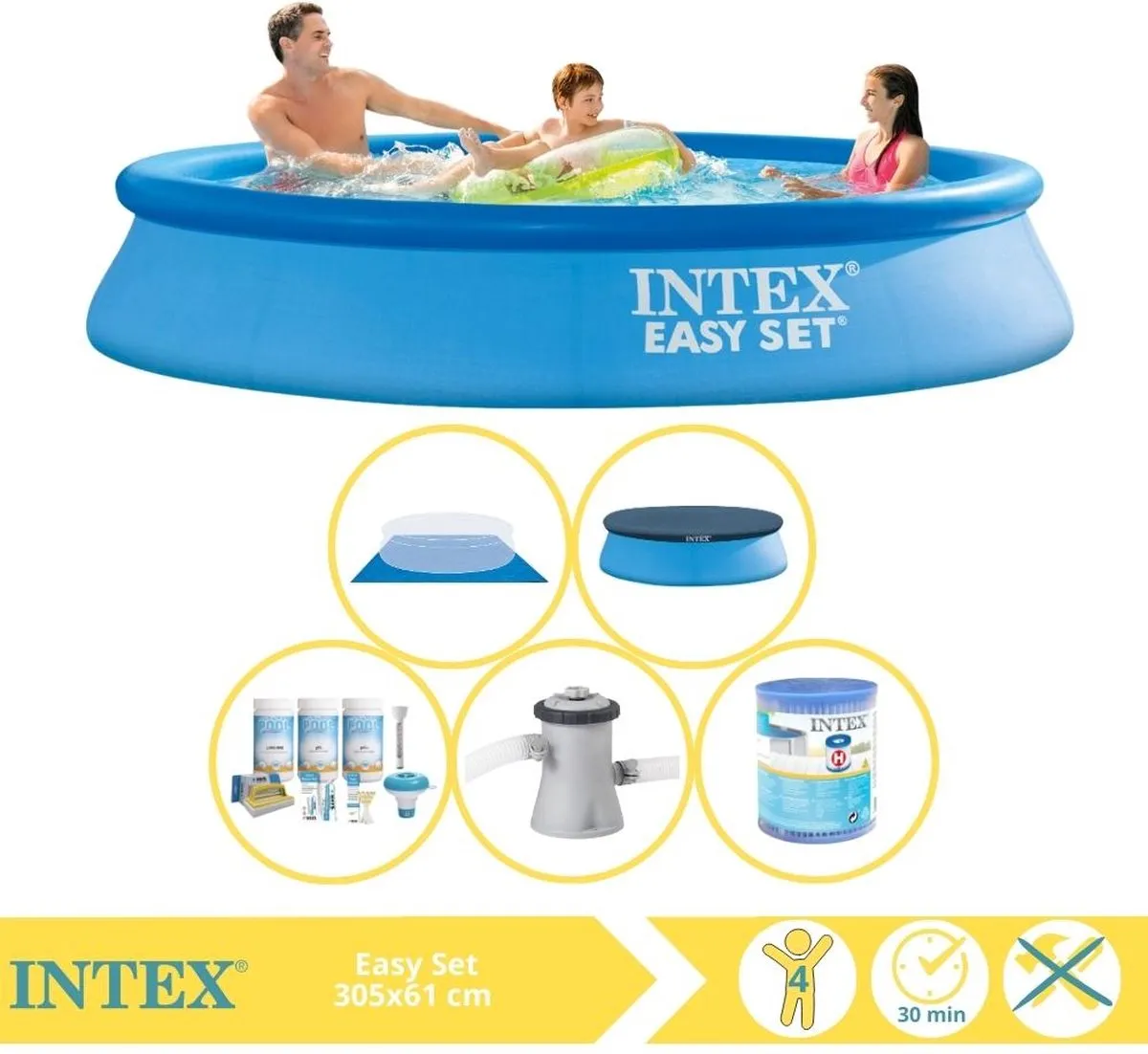Intex Easy Set Zwembad 305x61cm