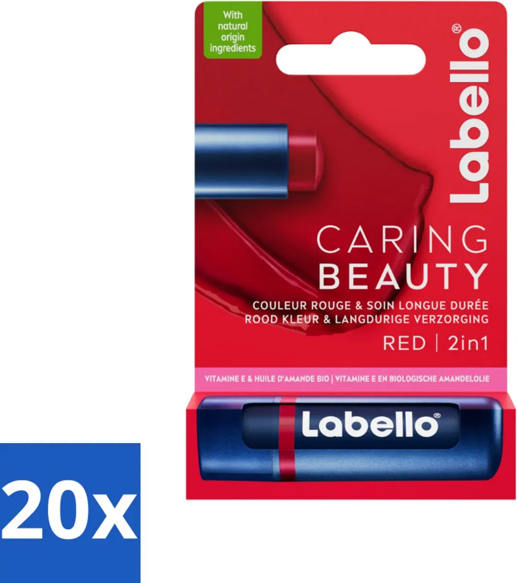 Labello Caring Beauty Red Lippenbalsem