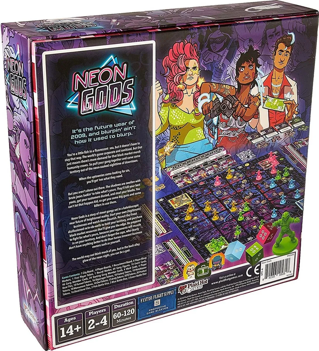 Asmodee Neon Gods - Bordspel - 2-4 Spelers