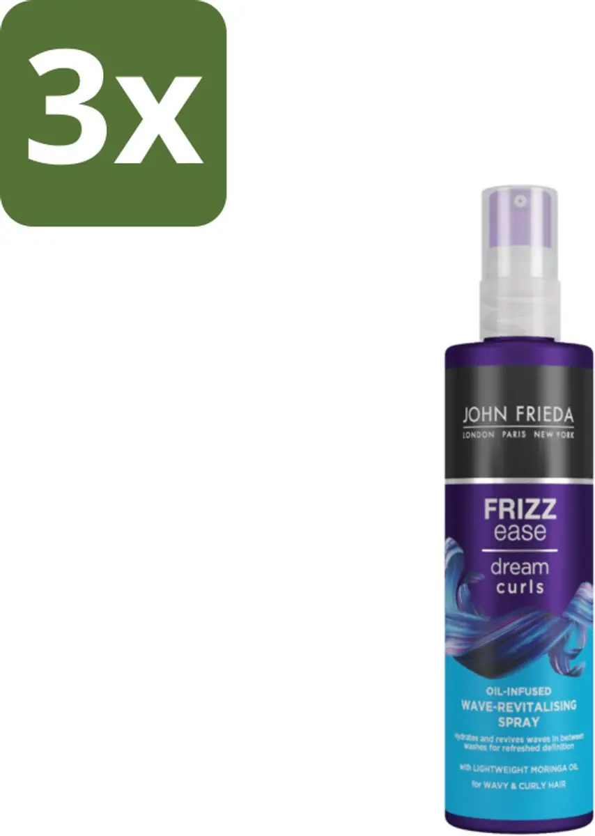 John Frieda Frizz Ease Dream Curls Oil Infused Spray 450ml