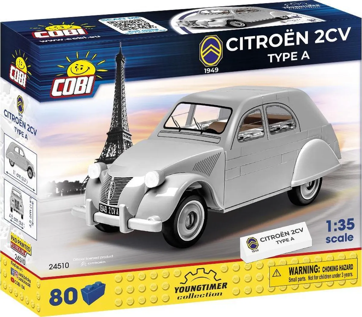 Cobi Citroën 2CV Type A Bouwset