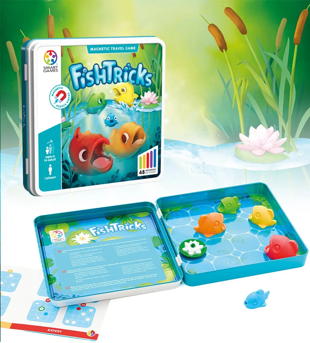 SmartGames Fish Tricks SGT 2005 Magnetisch Denkspel