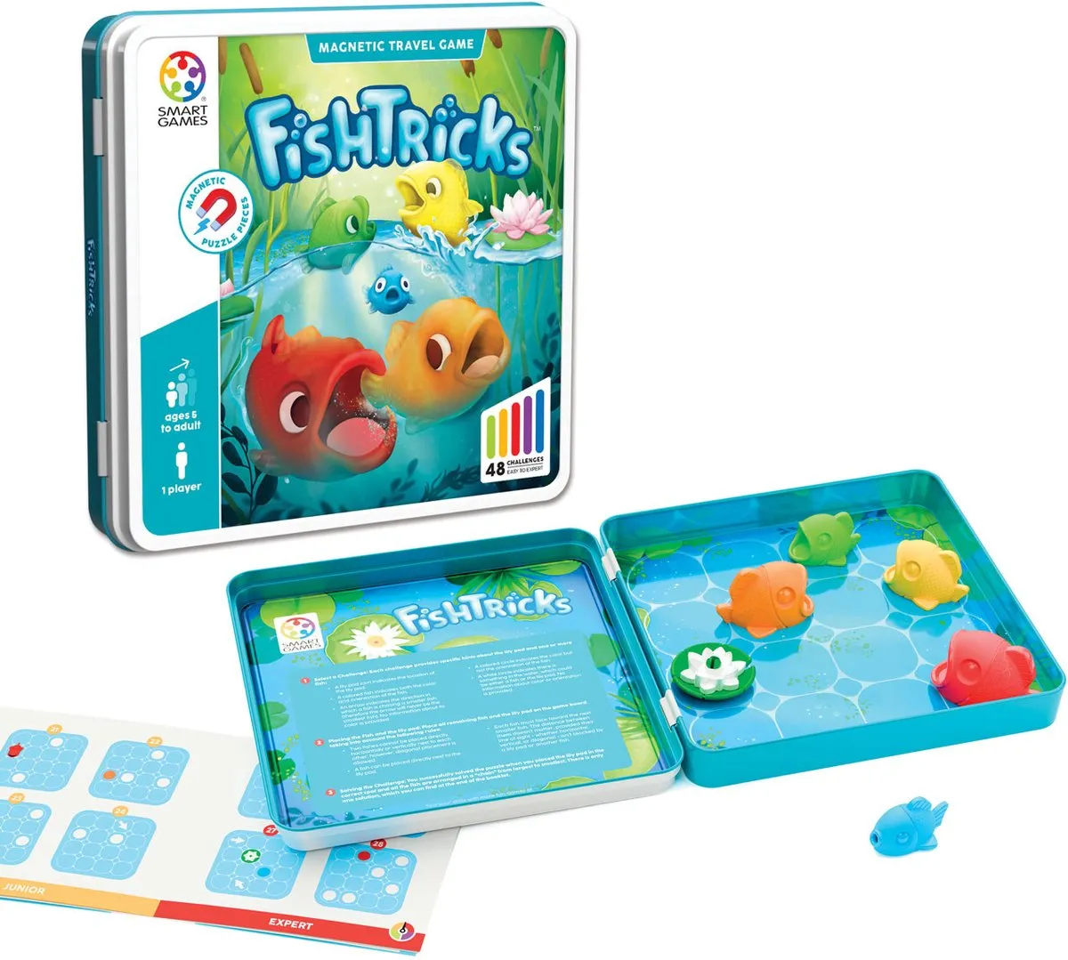 SmartGames Fish Tricks SGT 2005 Magnetisch Denkspel