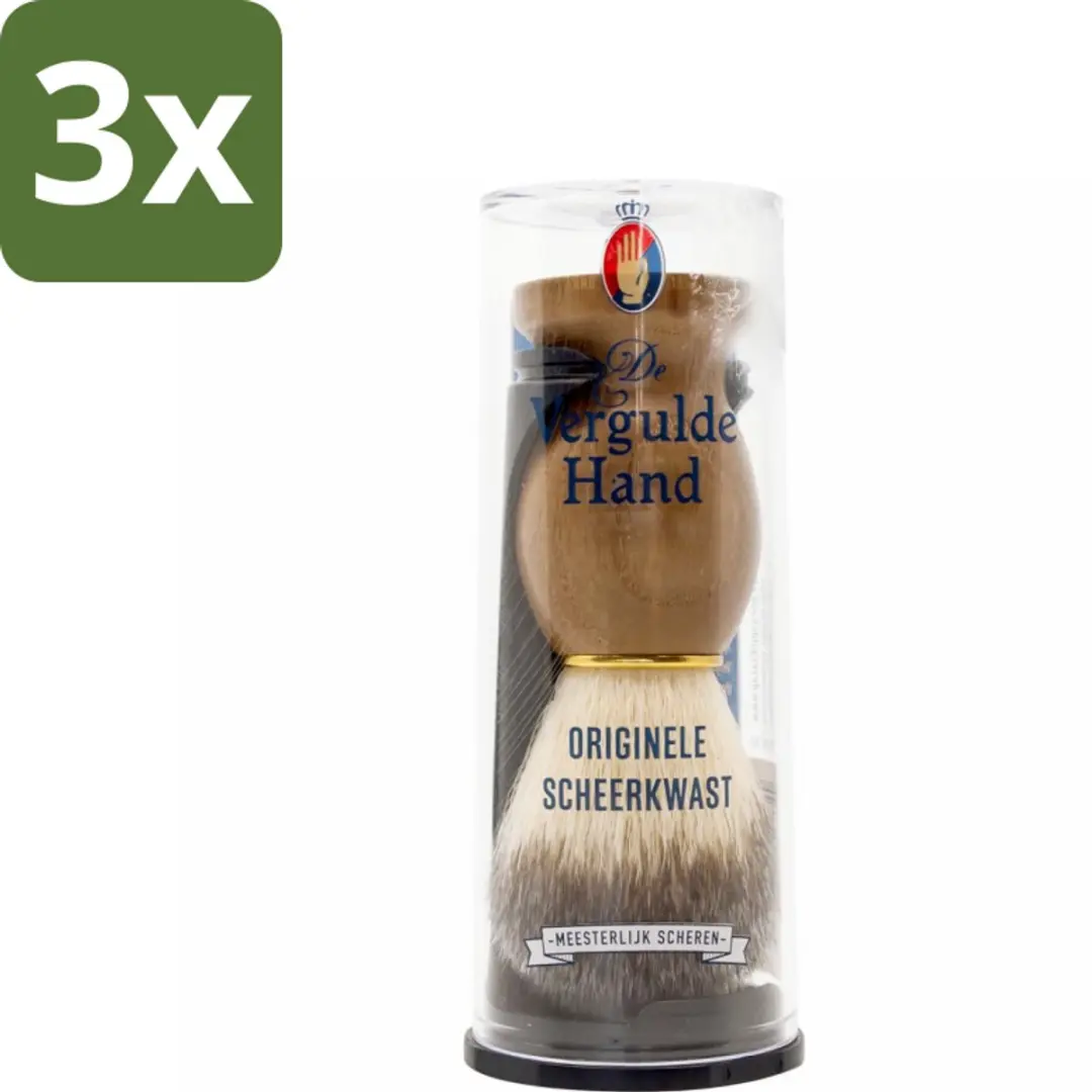 Vergulde Hand Originele Scheerkwast