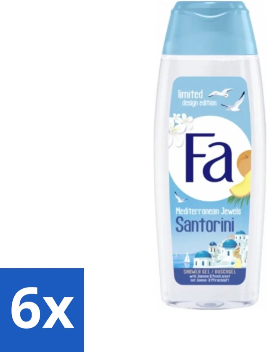 Fa Mediterranean Jewels Santorini Douchegel 250ml