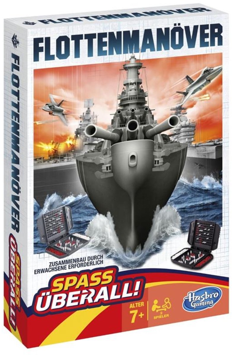 Hasbro Reisespiel Flottenmanöver
