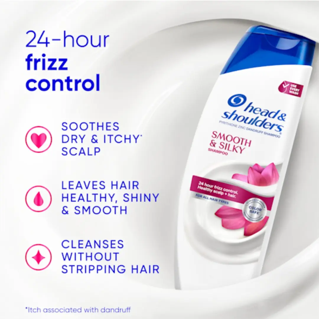 Head & Shoulders Anti-Roos Shampoo Smooth & Silky - 6x250ml