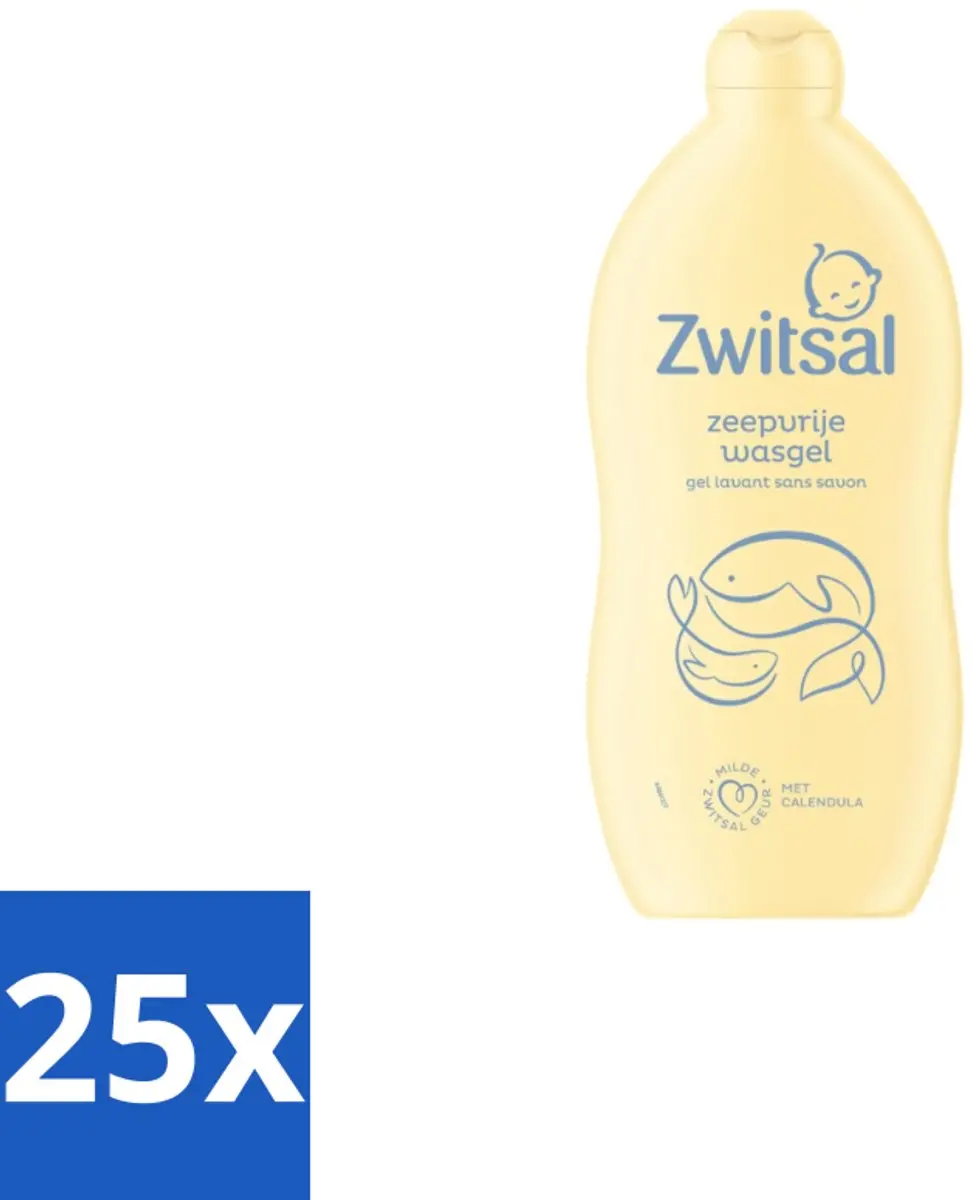 Zwitsal Wasgel Bulkverpakking 25 Stuks
