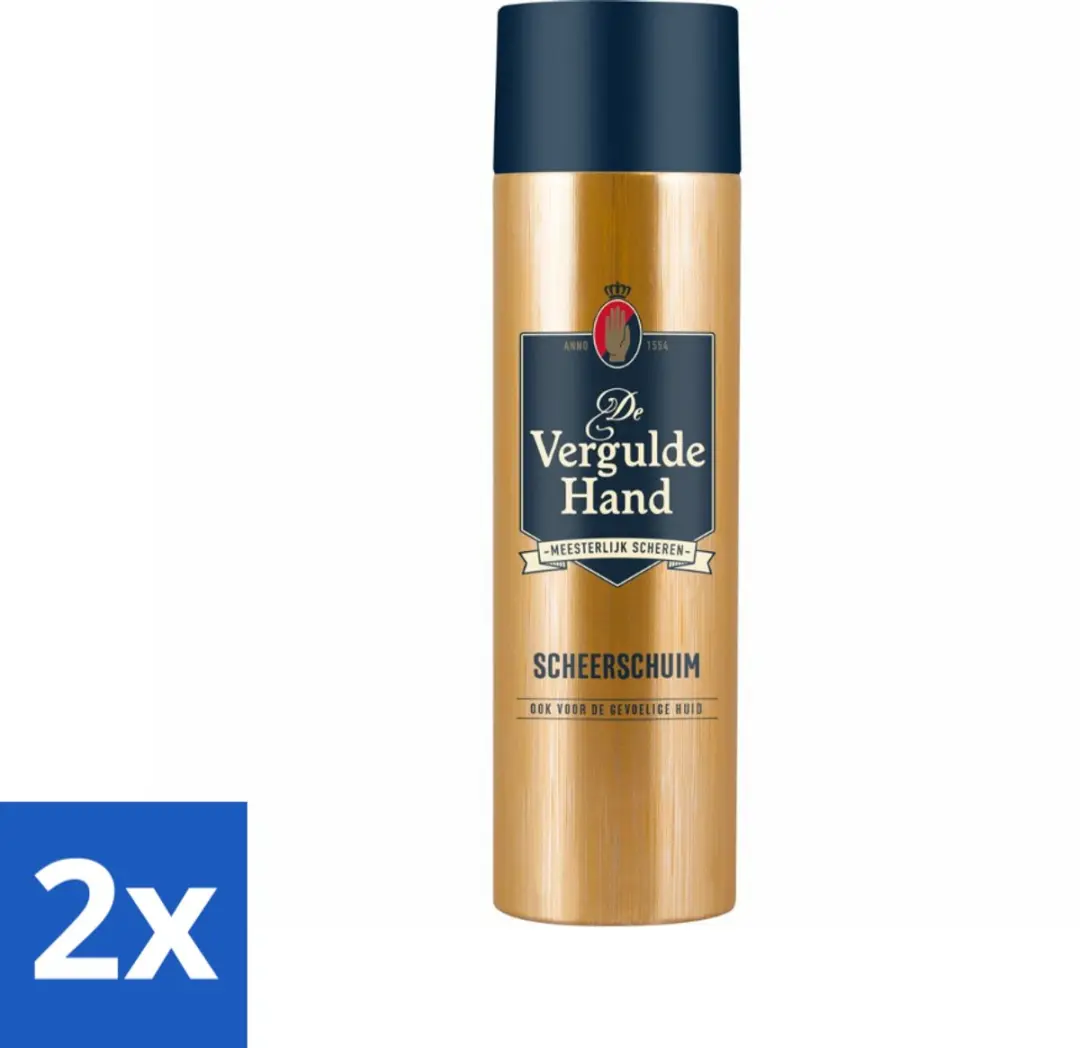 Vergulde Hand Scheerschuim 250ml