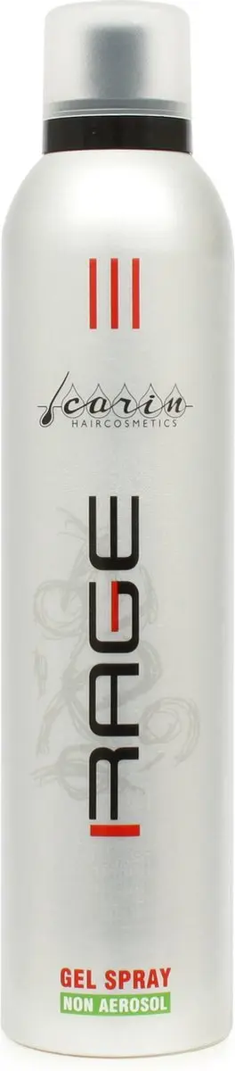 CARIN Rage Gel Spray Non-Aerosol Haarlak Hold 4