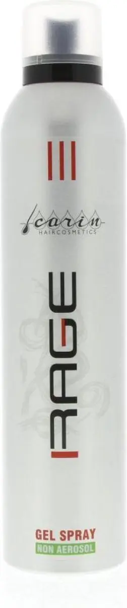 CARIN Rage Gel Spray Non-Aerosol Haarlak Hold 4 - 300ml