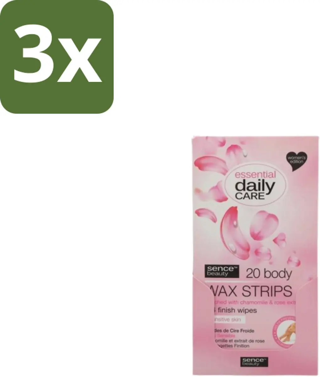 Sence Wax Strips Ontharing Lichaam