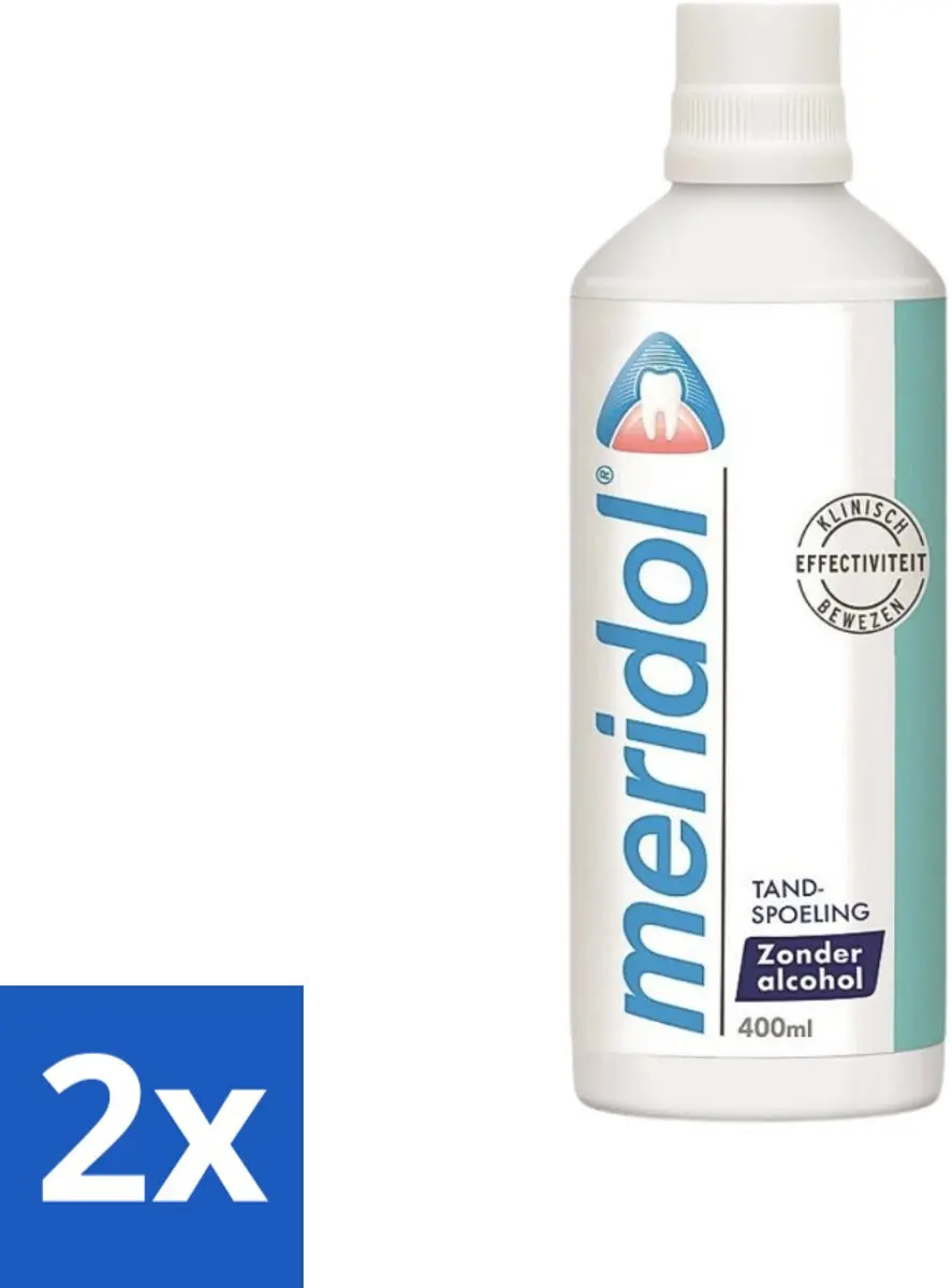 Meridol Mondspoeling Tandvleesbescherming 400ml - 2 Stuks