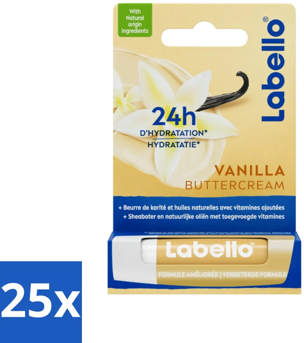 Labello Lippenbalsem Vanilla Buttercream 4.8g