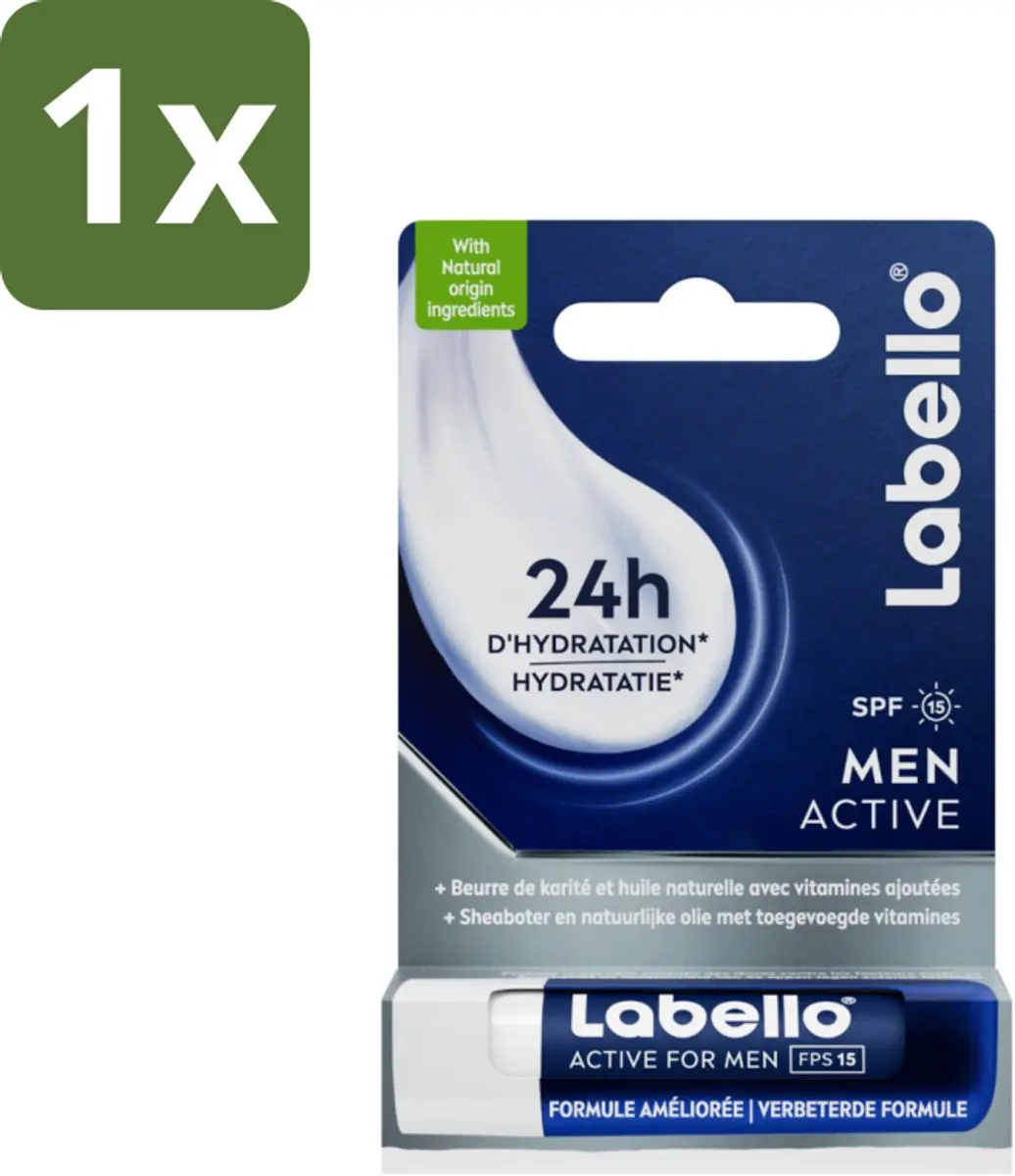Labello Active For Men Lippenbalsem SPF 15