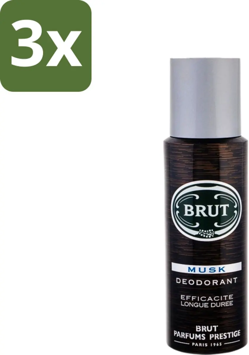 Brut Musk Deodorant Spray 200ml