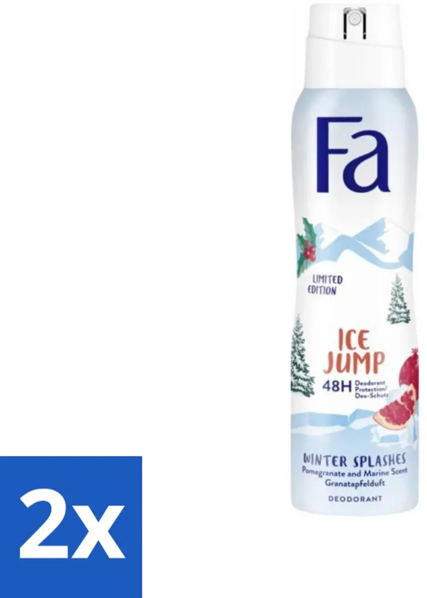 Fa Deodorant Spray Winter Splashes Ice Jump