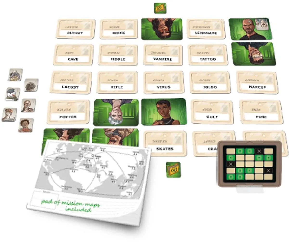 Asmodee Codenames Duet - Coöperatief Bordspel 2 Spelers