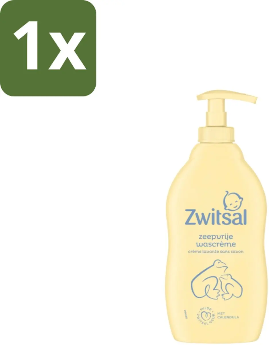 Zwitsal Zeepvrije Wascréme 400ml