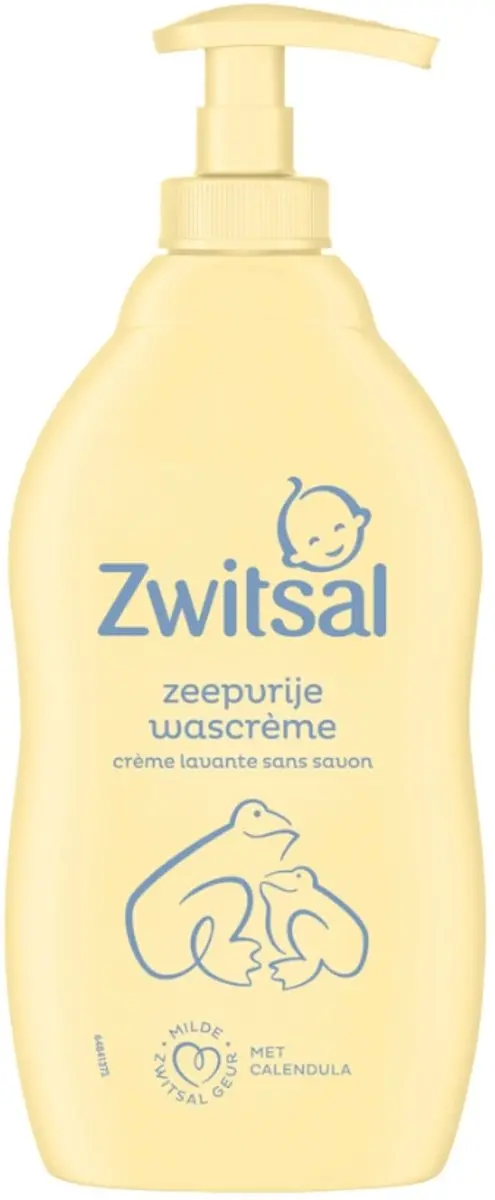 Zwitsal Zeepvrije Wascréme 400ml