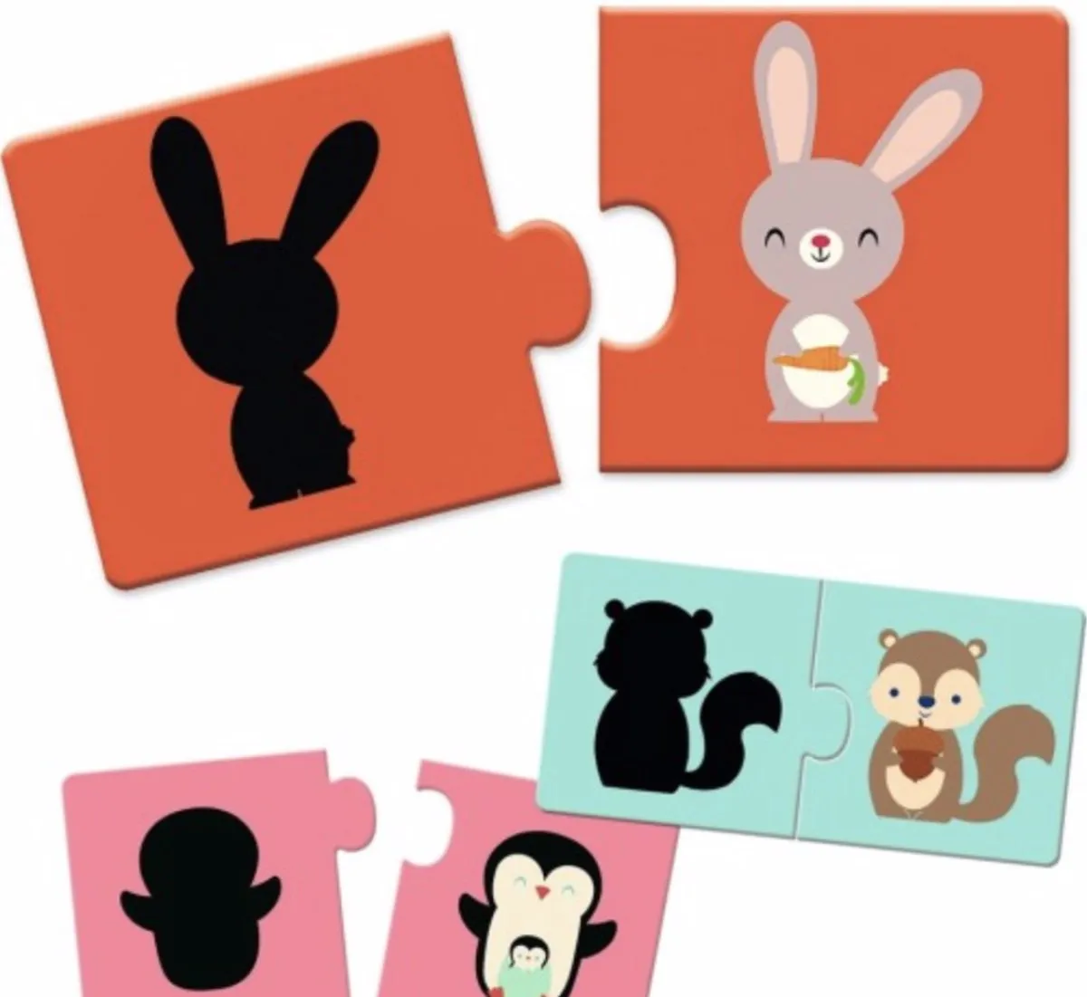 Djeco Puzzel Duo Schaduwen - 1000 Stuks - Meerkleurig