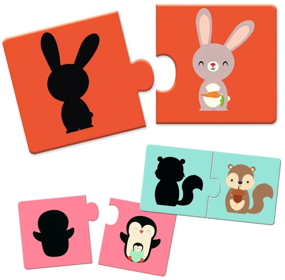 Djeco Puzzel Duo Schaduwen - 1000 Stuks - Meerkleurig