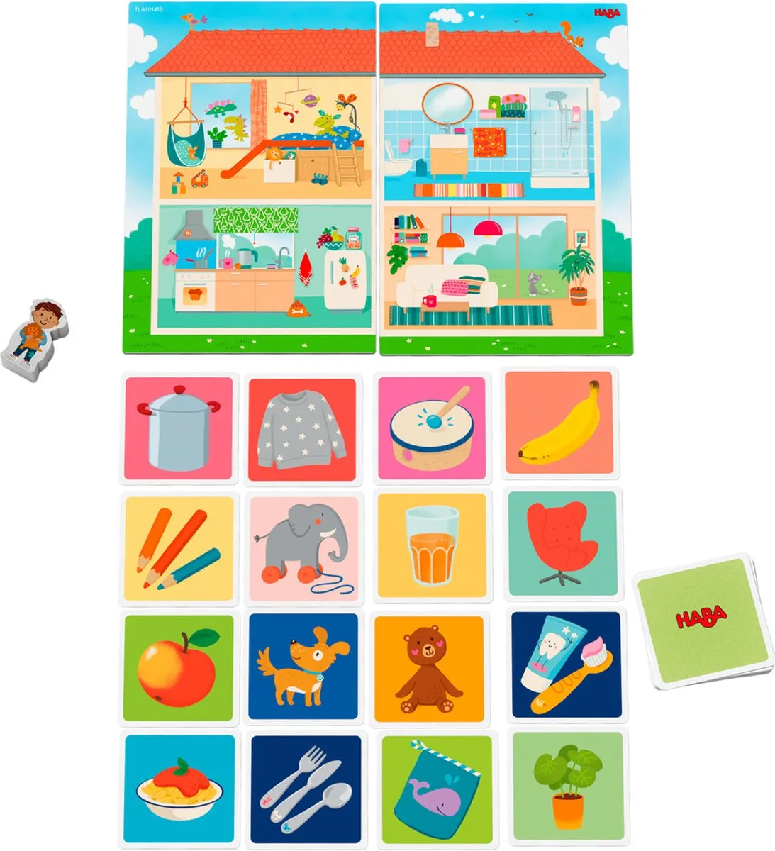 Haba Mijn Thuis Educatief Spel 306357 - 2 tot 4 spelers