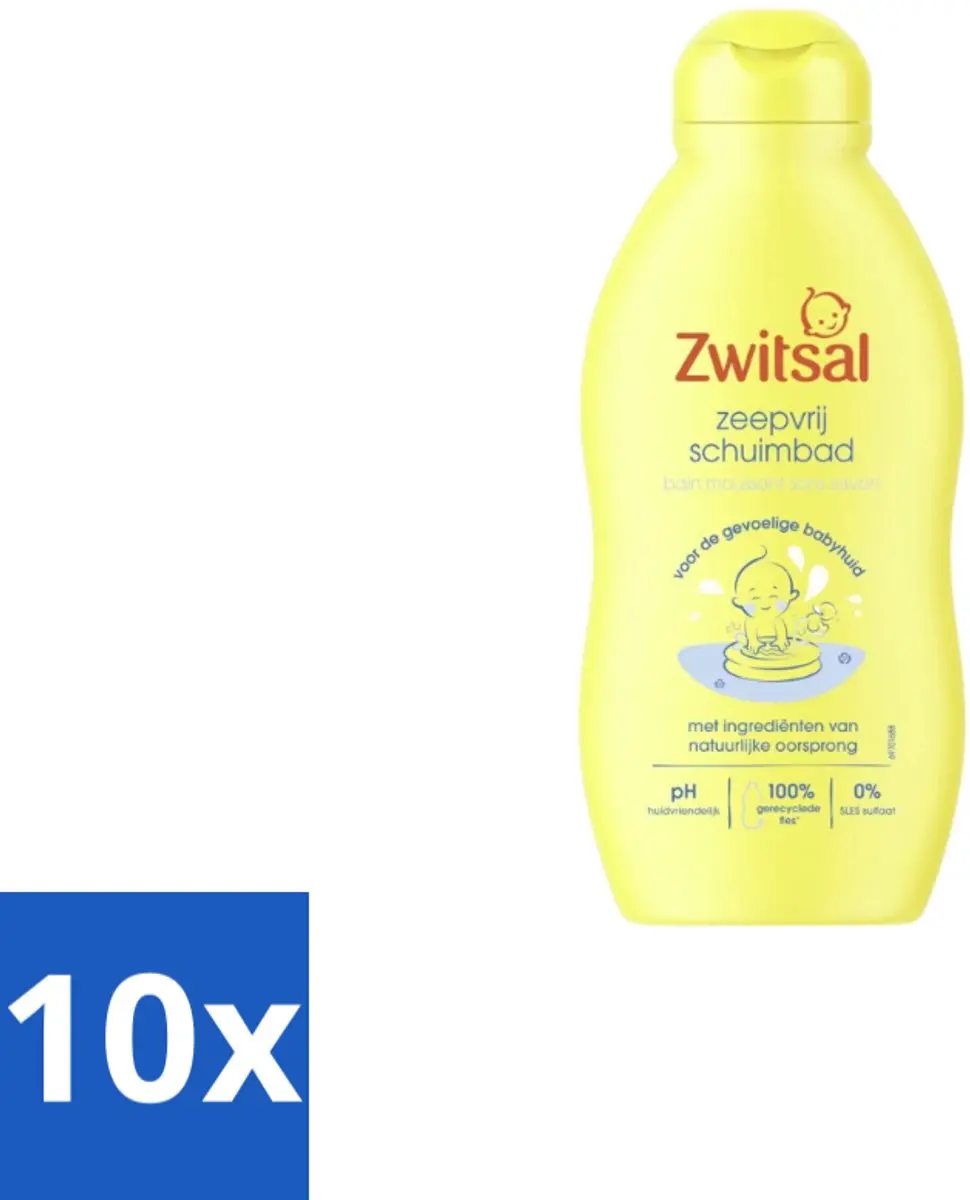 Zwitsal Schuimbad Zeepvrij 200ml