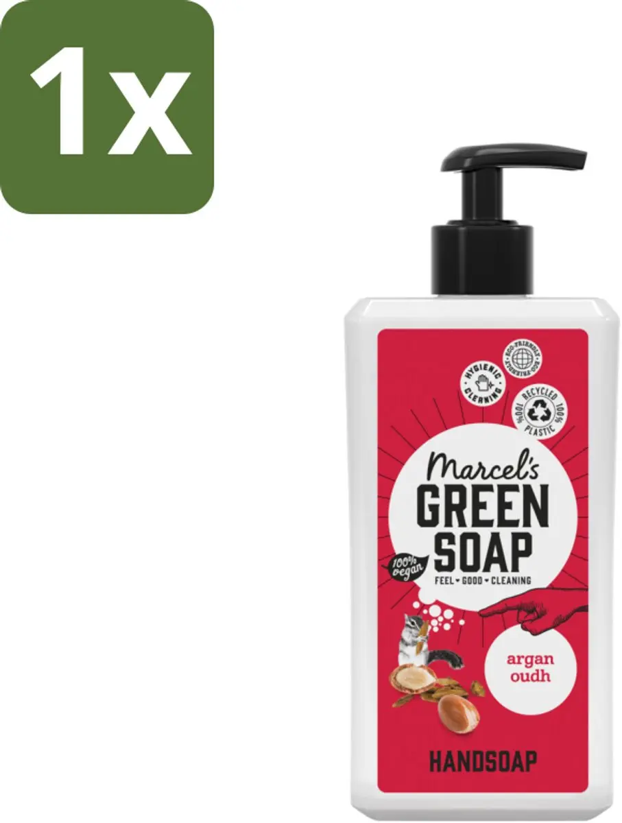 Marcel's Green Soap Handzeep Argan & Oudh 500ml