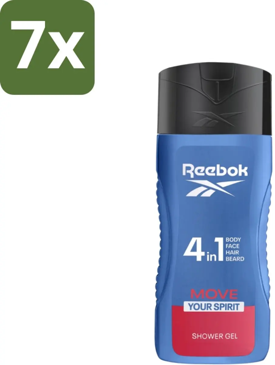Reebok Move Your Spirit Douchegel 4-in-1 2800ml (7x400ml)