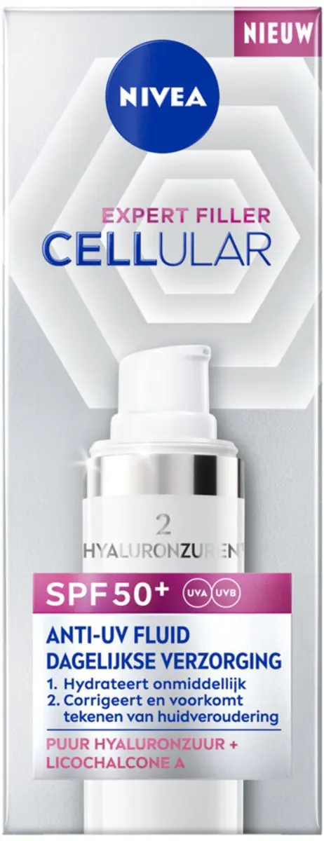 NIVEA Cellular Expert Filler SPF50+ Serum 30ml - 3 Stuks