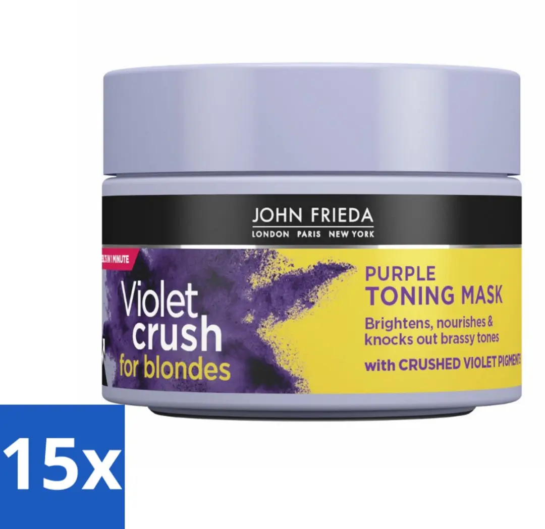 John Frieda Violet Crush Purple Toning Haarmasker 250ml