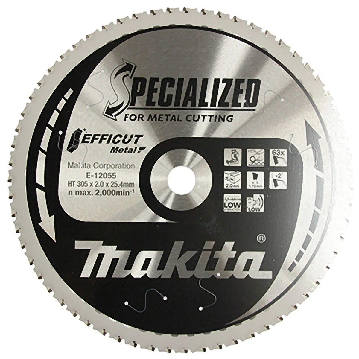Makita E-12049 Afkortzaagblad Staal 305mm 63T